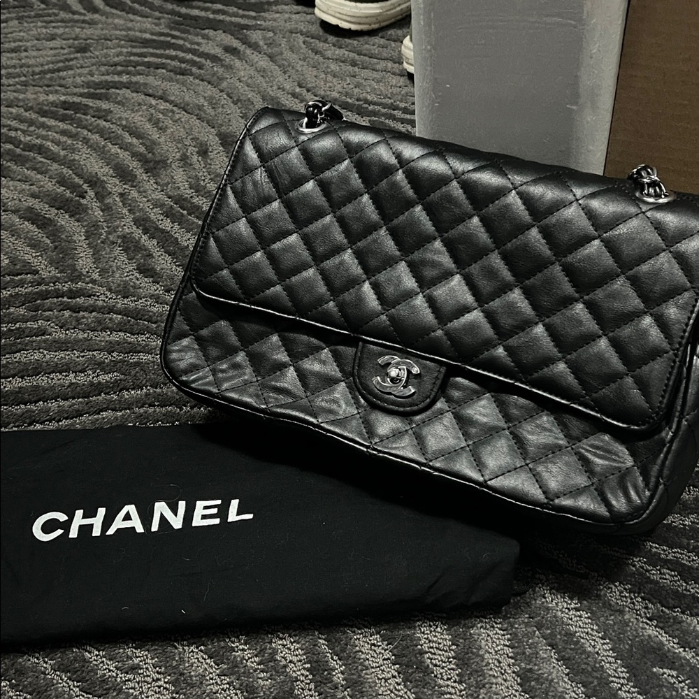 CHANEL Classic Black Quilted Bag